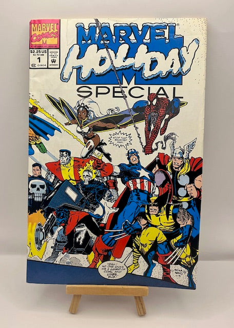 1991 Marvel Holiday Special #1 comic book