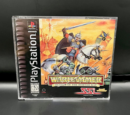PlayStation 1 Warhammer Shadow of the Horned Rat (Complete) (Damage to instructions)
