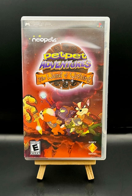 PSP Neopets Petpet Adventures The Wand of Wishing (Complete)