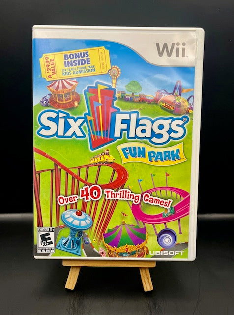 Wii Six Flags Fun Park