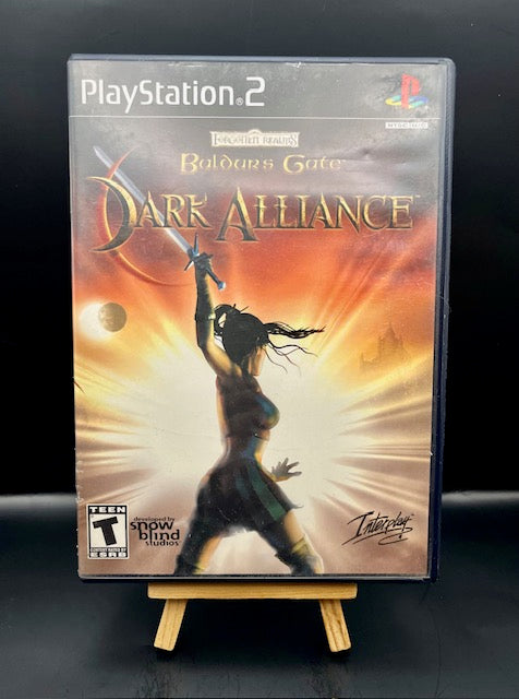 PlayStation 2 Baldur's Gate Dark Alliance (No instructions)