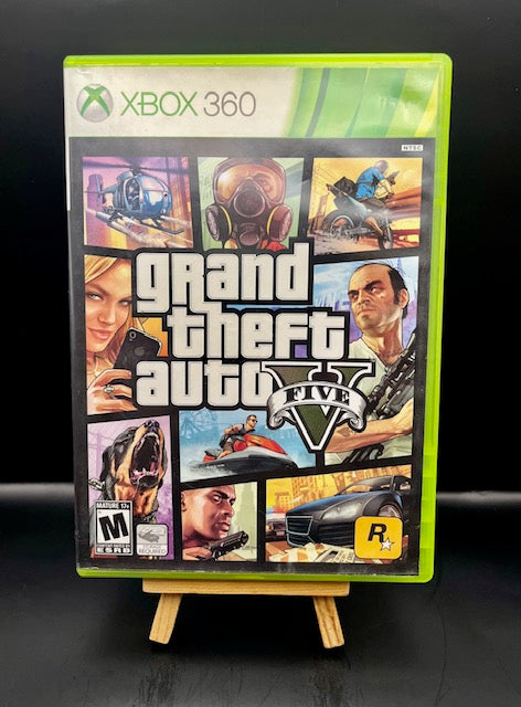 XBOX 360 Grand Theft Auto V (No instructions or map)