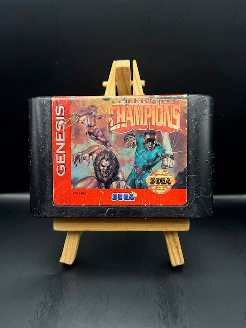 Sega Genesis Eternal Champions (Label wear)