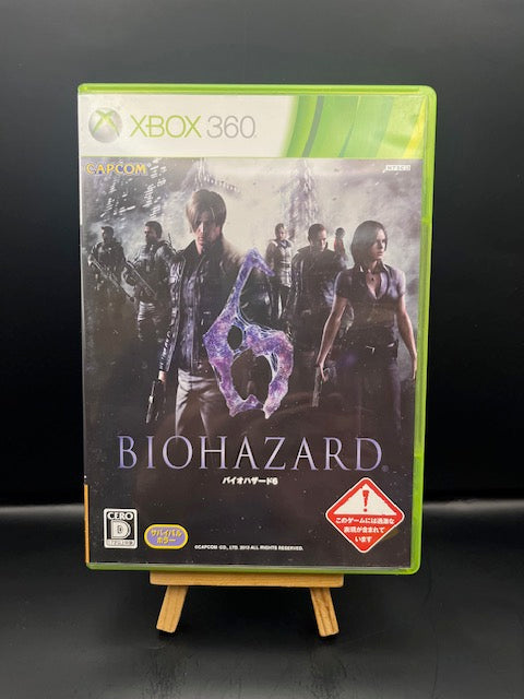 XBOX 360 Biohazard 6 (Japanese) (Complete)