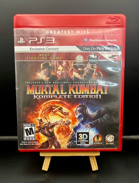 PS3 Mortal Kombat Komplete Edition Greatest Hits