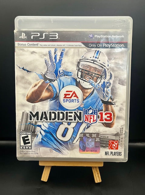 PS3 Madden NFL 13