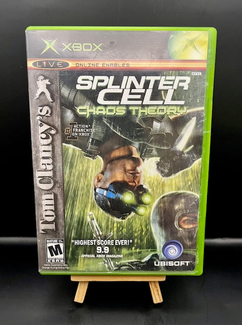 XBOX Splinter Cell Chaos Theory (Damage to instructions) (Complete)