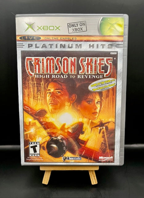 XBOX Crimson Skies High Road to Revenge Platinum Hits