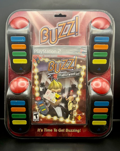 PlayStation 2 Buzz! (With Buzzers)