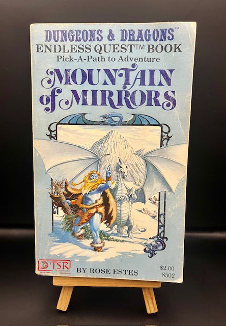 Mountain of Mirrors (Dungeons & Dragons Endless Quest Book #2) (2nd printing) (1982) - Estes