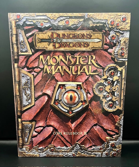 D&D Monster Manual 3rd Edition 2000