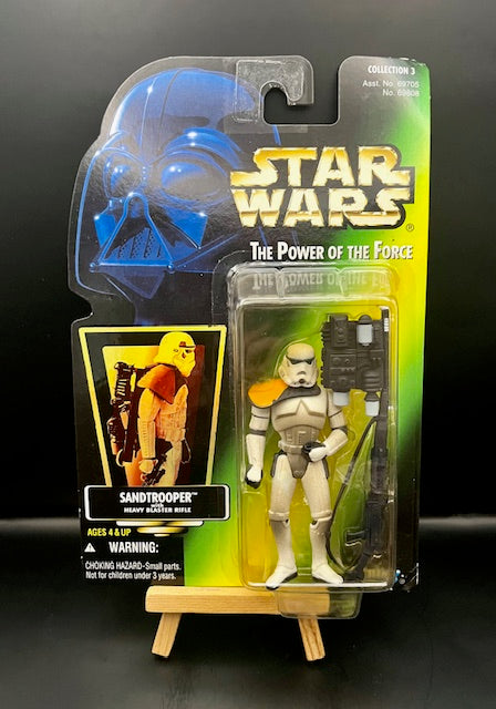 Star Wars Power of the Force Green Card Figure Sandtrooper (1996) NEW/SEALED