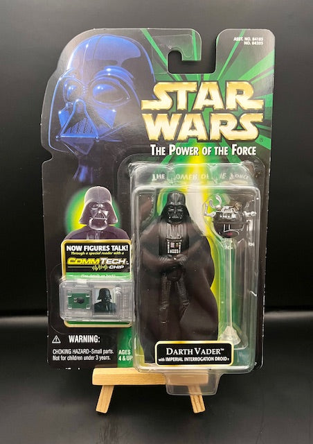 Star Wars Power of the Force Green Card Figure Darth Vader (1999) NEW/SEALED