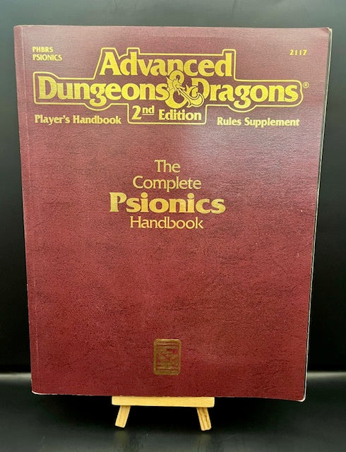 advanced d&d psionics handbook (2nd edition, 1991)