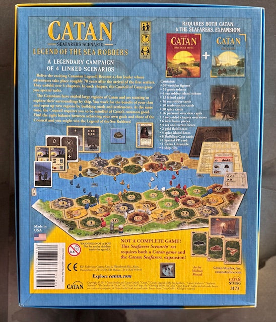 Catan: Legend of the Sea Robbers (Pre-Owned)
