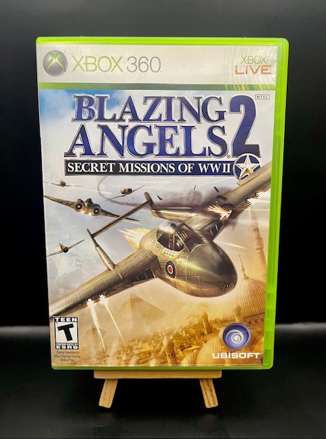 XBOX 360 blazing angels 2: secret missions of wwII (no instructions)