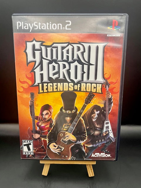 PS2 Guitar Hero III Legends of Rock