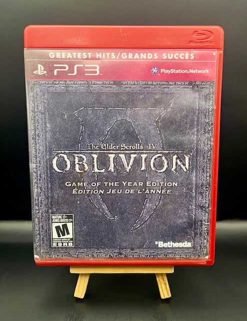 PS3 The Elder Scrolls IV Oblivion GOTY Greatest Hits