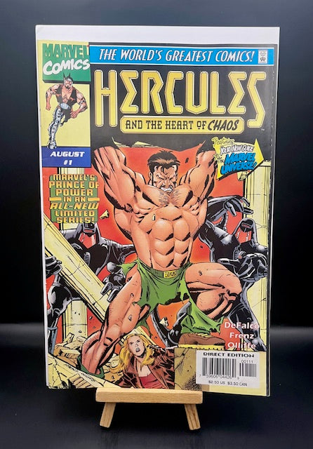 marvel comics hercules and the heart of chaos #1 1997