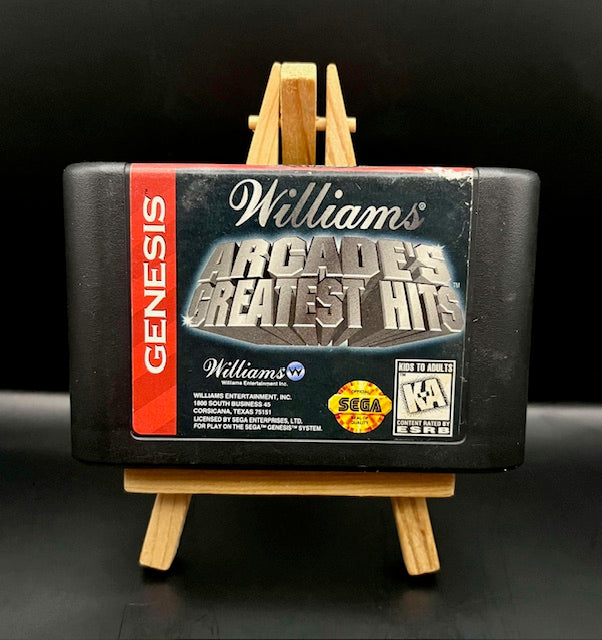 SEGA Genesis William's Arcade's Greatest Hits