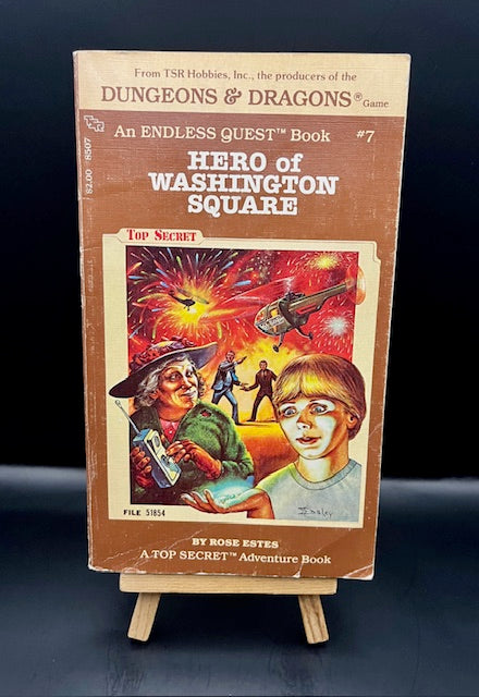 Hero of Washington Square (Dungeons & Dragons Endless Quest Book #7) (1st printing) (1983) - Estes