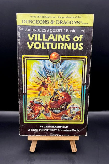 Villains of Volturnus (Dungeons & Dragons Endless Quest Book #8) (1st printing) (1983) - Estes