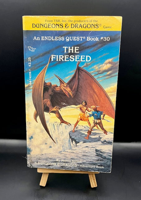 Fireseed (Dungeons & Dragons Endless Quest Book #30) (1st printing) (1985) - Estes