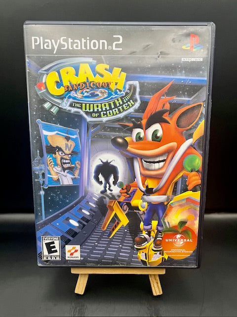 PS2 Crash Bandicoot the Wrath of Cortex