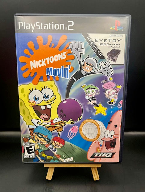 PlayStation 2 Nicktoons Movin' (Complete)