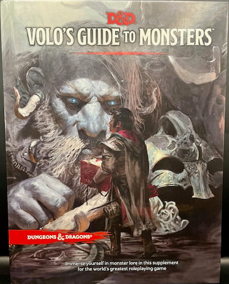 D&D Volo's Guide to Monsters (5th Edition, 2016)