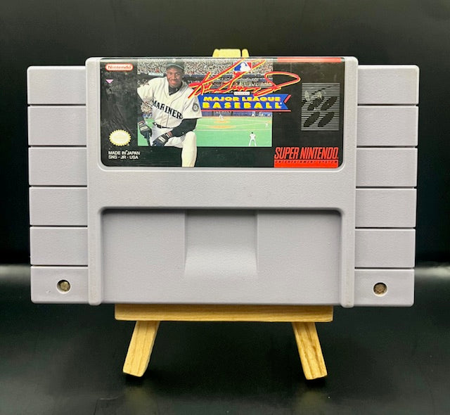 Super Nintendo Ken Griffey Jr Presents Major League Baseball