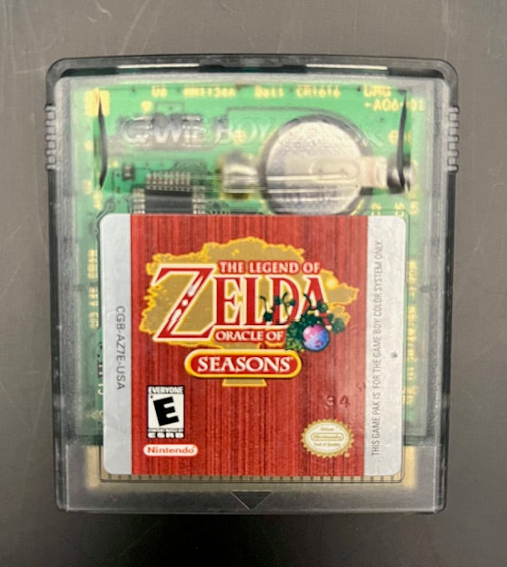 GameBoy Color  Legend of Zelda Oracle of Seasons