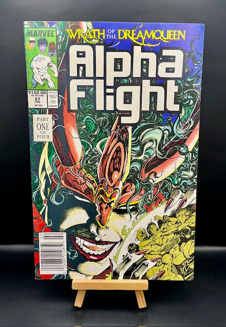 1988 Alpha Fight #67 comic book