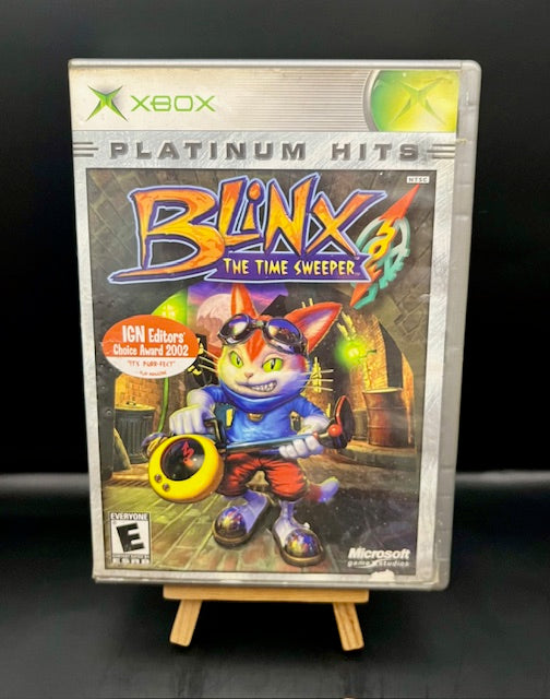 XBOX Blinx The Time Sweeper Platinum Hits