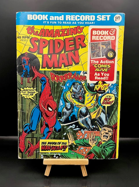 The Amazing Spider-Man Book and 45 Record (1974)