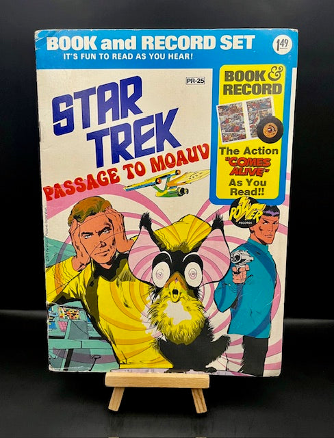 Star Trek Passage to Moauv Book and 45 Record (1975)