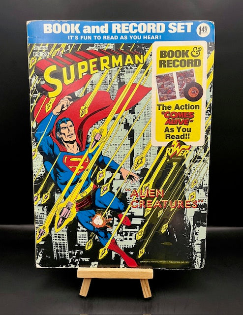 Superman Book and 45 Record (1975)