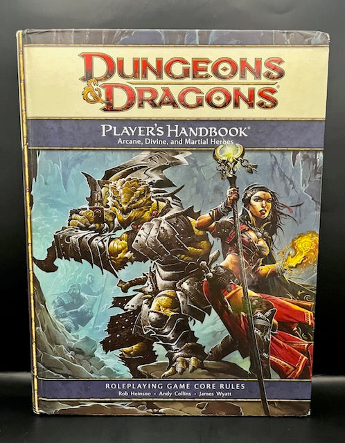 D&D Player's Handbook: Arcane, Divine, and martial Heroes (4th Edition, 2008)