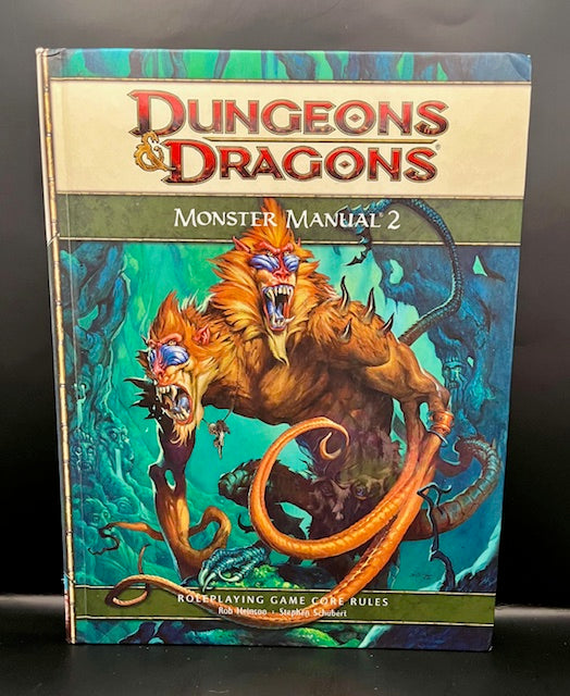 D&D Monster Manual 2 (4th Edition, 2009) 1st Printing
