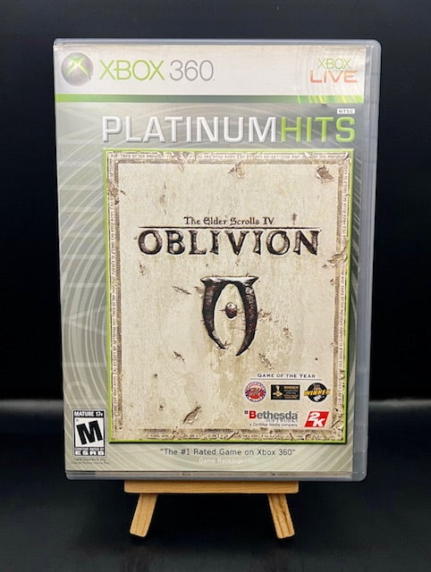 XBOX 360 Elder Scrolls IV Oblivion (Platinum Hits) (Complete)