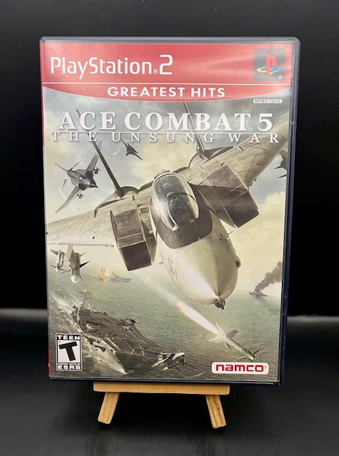 PS2 Ace Combat 5: The Unsung War Greatest Hits