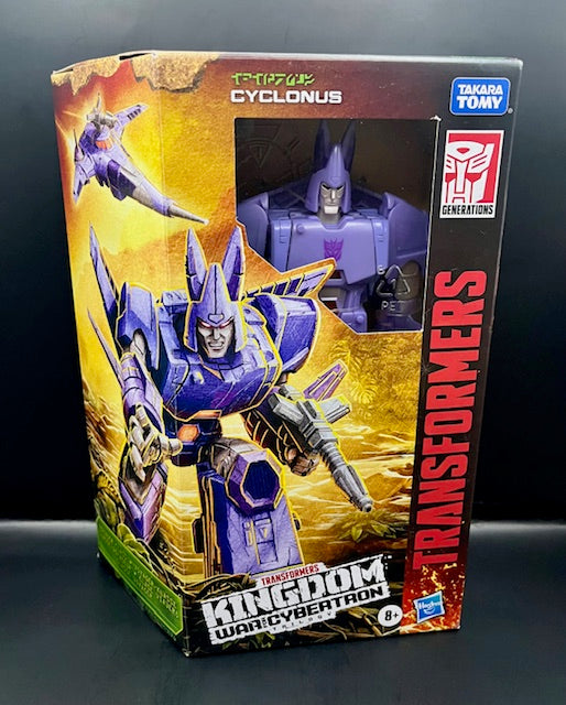 Transformers War for Cybertron Kingdom Cyclonus Figure (2020) NEW/SEALED