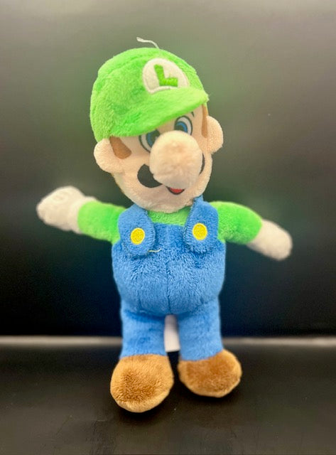 8" Super Mario Bros "Luigi" Plushy