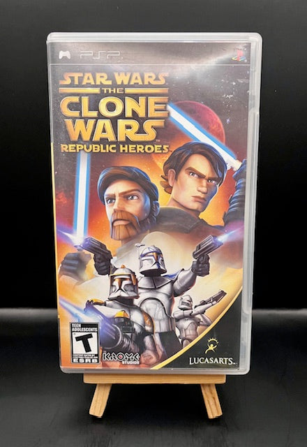 PSP Star Wars The Clone Wars: Republic Heroes