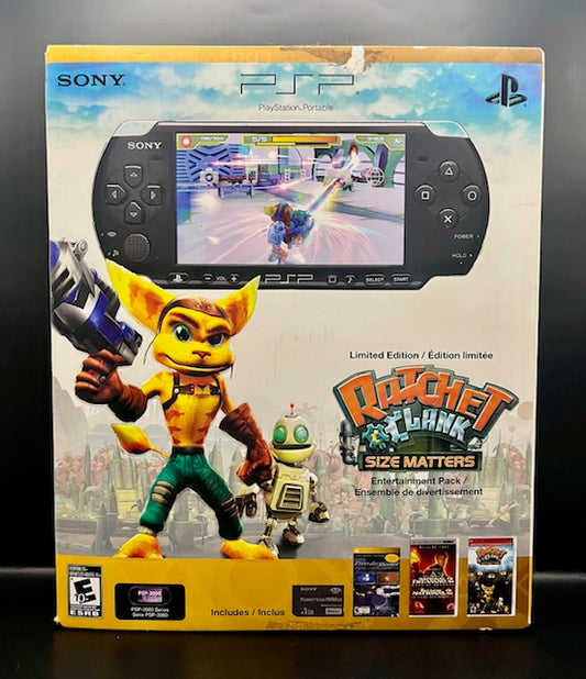 Sony PSP Console + Limited Edition Ratchet and Clank