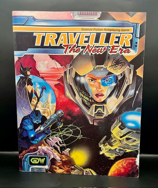 Traveller: The New Era science fiction role-playing guide (1993)