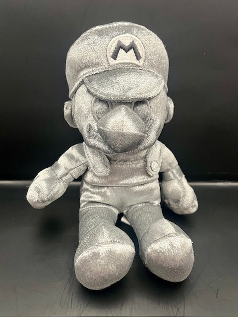 Super Mario Bros Metal Mario 9" Plush