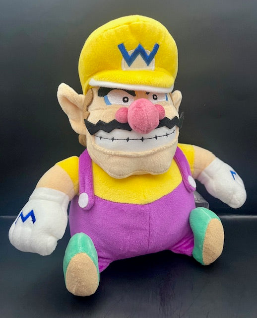 Super Mario Bros Wario 10" Plush