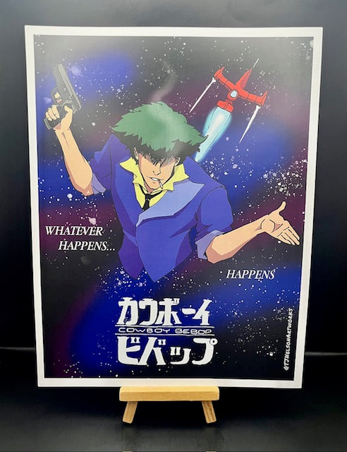 Cowboy Bebop Spike Spiegel Graphic Print by TJ Nelson Artworks