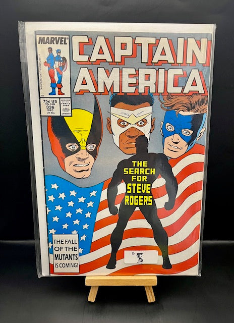 Captain America The Search for Steve Rogers #336 (1987)